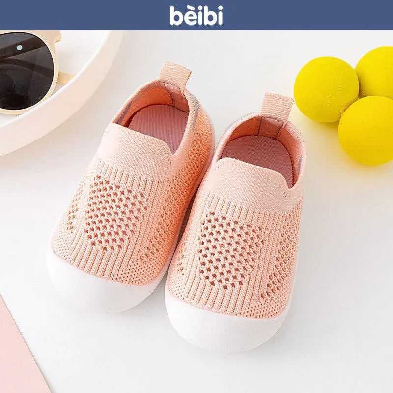 Image of Mesh Breathable Walkers in pink from Baby Booties Boutique