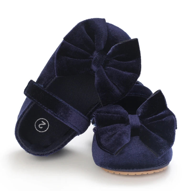 Velvet Princess Shoes - Baby Booties Boutique