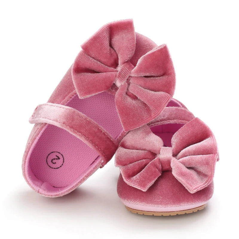 Velvet Princess Shoes - Baby Booties Boutique