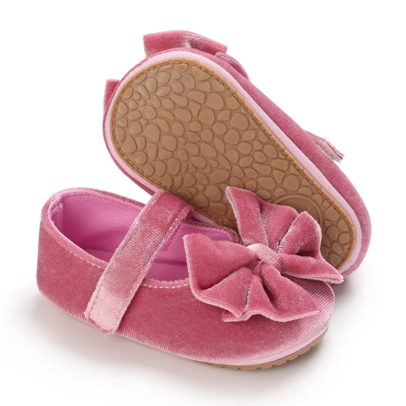 Velvet Princess Shoes - Baby Booties Boutique