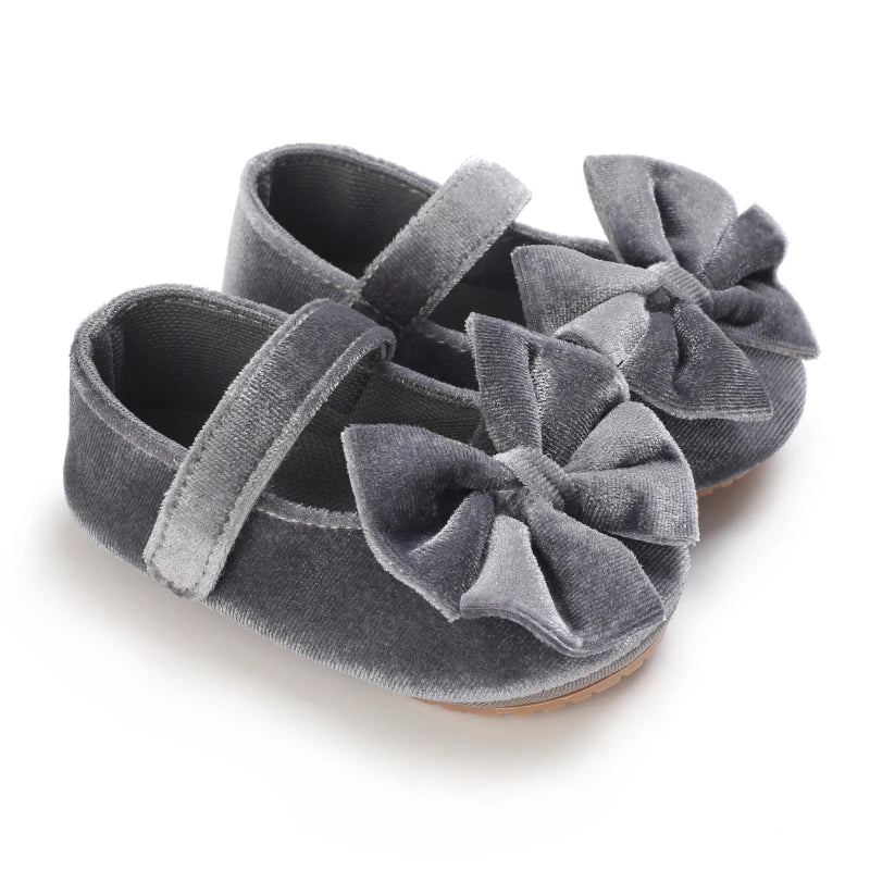 Velvet Princess Shoes - Baby Booties Boutique