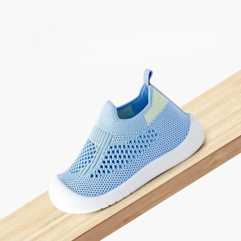 Image of Mesh Breathable Walkers in blue from Baby Booties Boutique