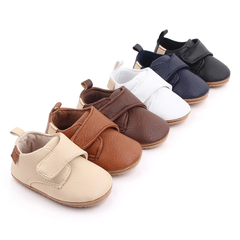 Image of Baby Retro Strapped Slip-On in various colors from Baby Booties Boutique