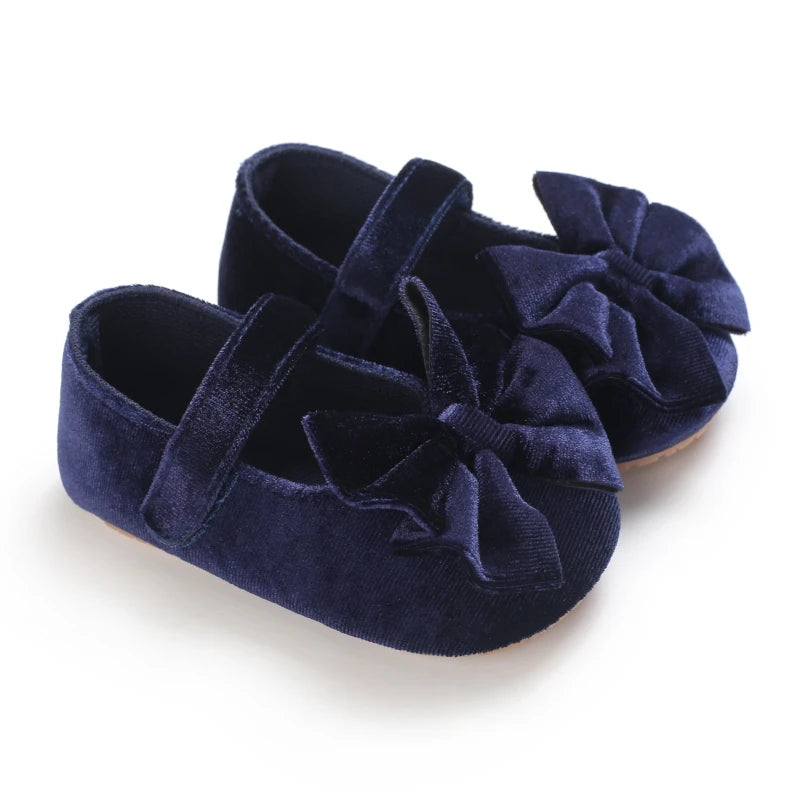 Velvet Princess Shoes - Baby Booties Boutique