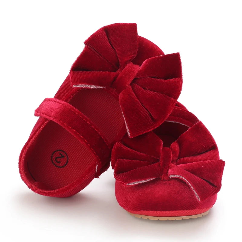 Velvet Princess Shoes - Baby Booties Boutique