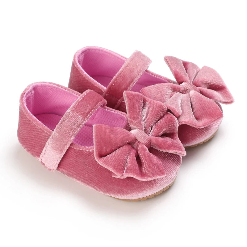 Velvet Princess Shoes - Baby Booties Boutique