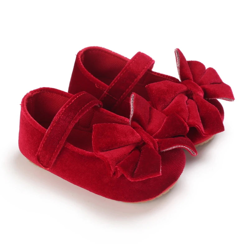 Velvet Princess Shoes - Baby Booties Boutique