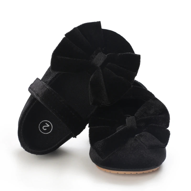 Velvet Princess Shoes - Baby Booties Boutique