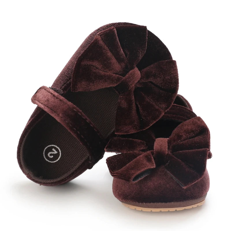 Velvet Princess Shoes - Baby Booties Boutique