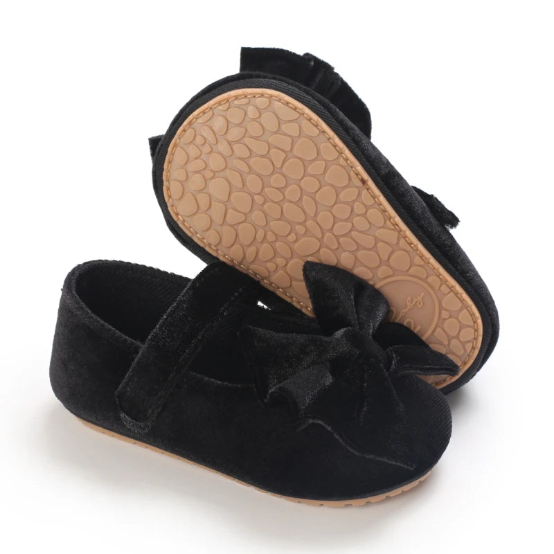 Velvet Princess Shoes - Baby Booties Boutique