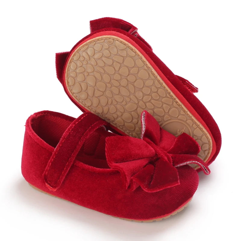 Velvet Princess Shoes - Baby Booties Boutique