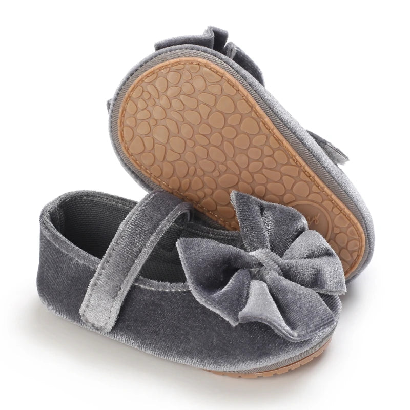 Velvet Princess Shoes - Baby Booties Boutique