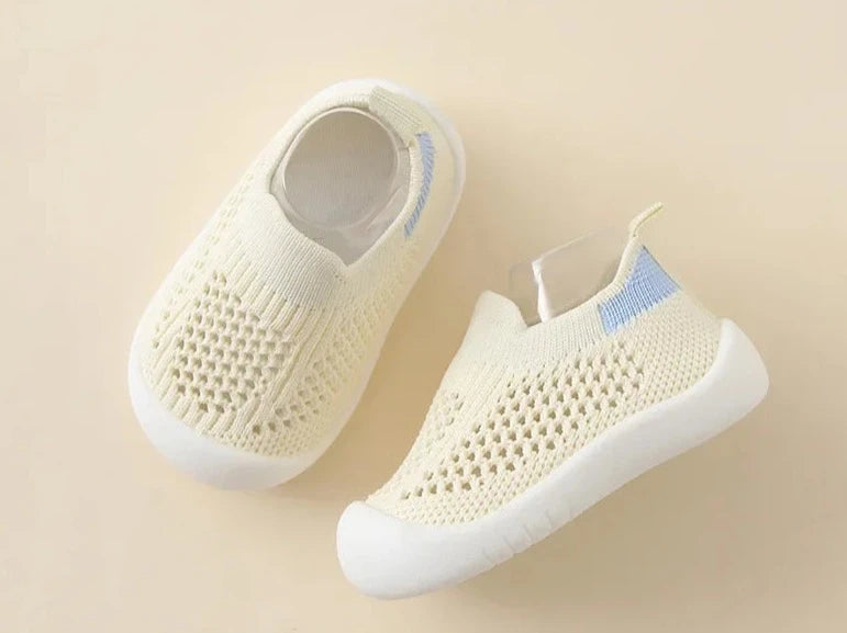 Image of Mesh Breathable Walkers in beige from Baby Booties Boutique