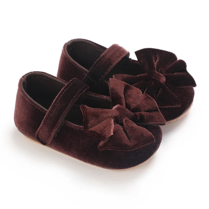 Velvet Princess Shoes - Baby Booties Boutique